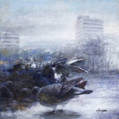 【通販卸値】「真作」昭和会賞受賞実力作家　武本春根　「Languedoc」水彩　8号 自然、風景画