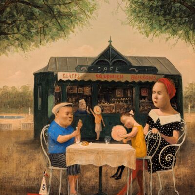 筧本生展 ～カフェの男と女～ | Web日動画廊