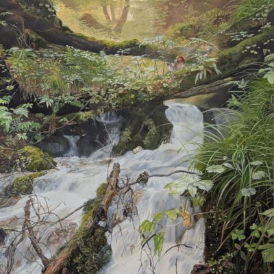 沸壺の滝
