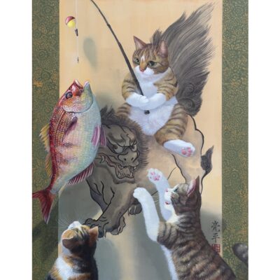 鯛で獅子を釣る