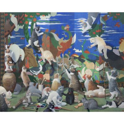 Recreation-鳥獣花木図-