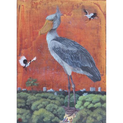 怪鳥図