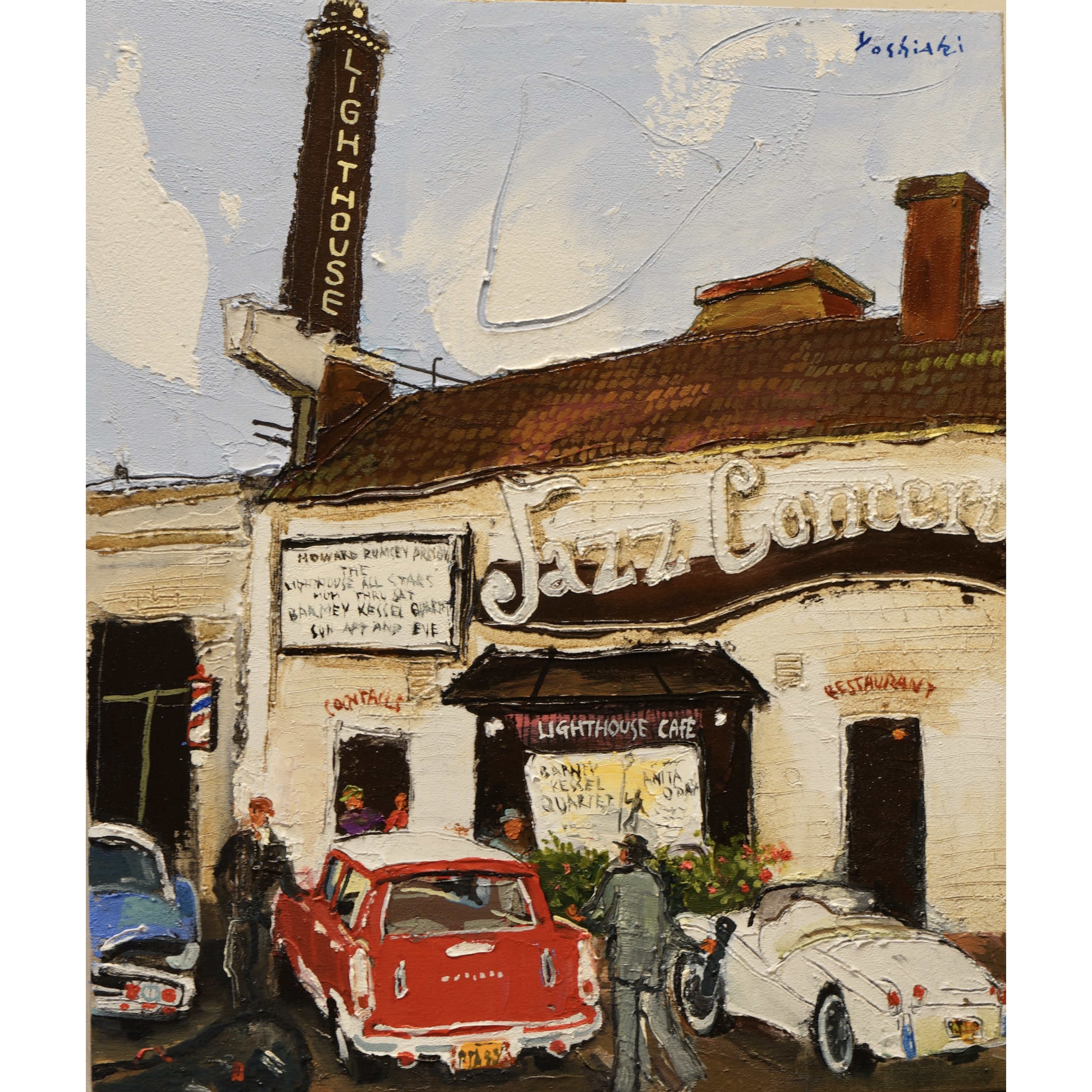 松井ヨシアキ展 – 幻影のルフラン ParisとJazzと – | Web日動画廊