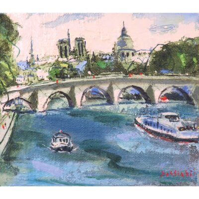 ノートルダムの見えるセーヌ