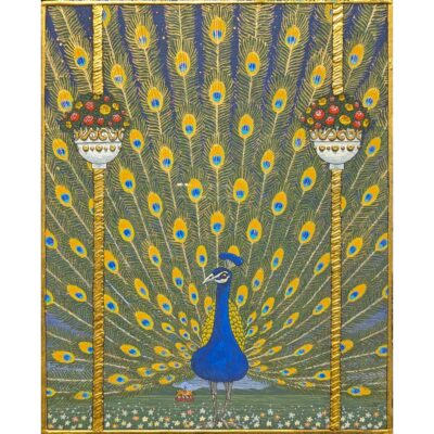 メリーゴーランドの動物たち　　　　　　　　　　　（孔雀）