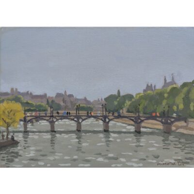 セーヌ河とポンデザール（芸術橋）