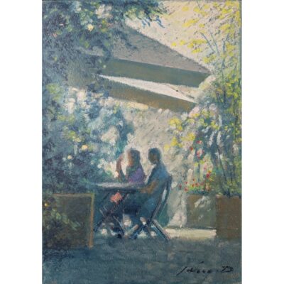 裏路地のカフェ