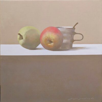 still life
(林檎とカップのある静物)