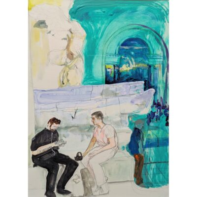 サモトラケのニケ横