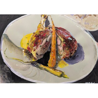 うさぎとフォアグラのパイ