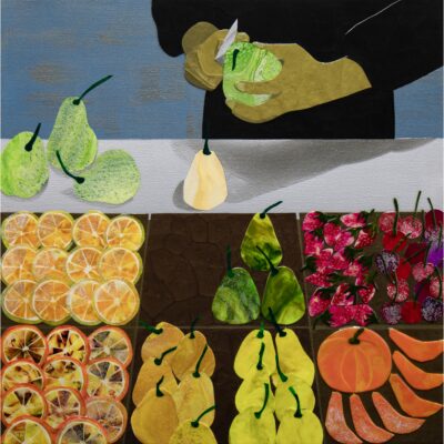 フリュイ・コンフィ作りは、食べる宝石作り