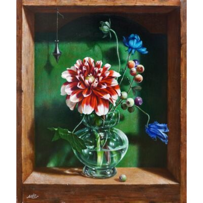 ダリアのある箱