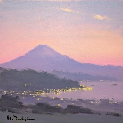 夜明け・富士